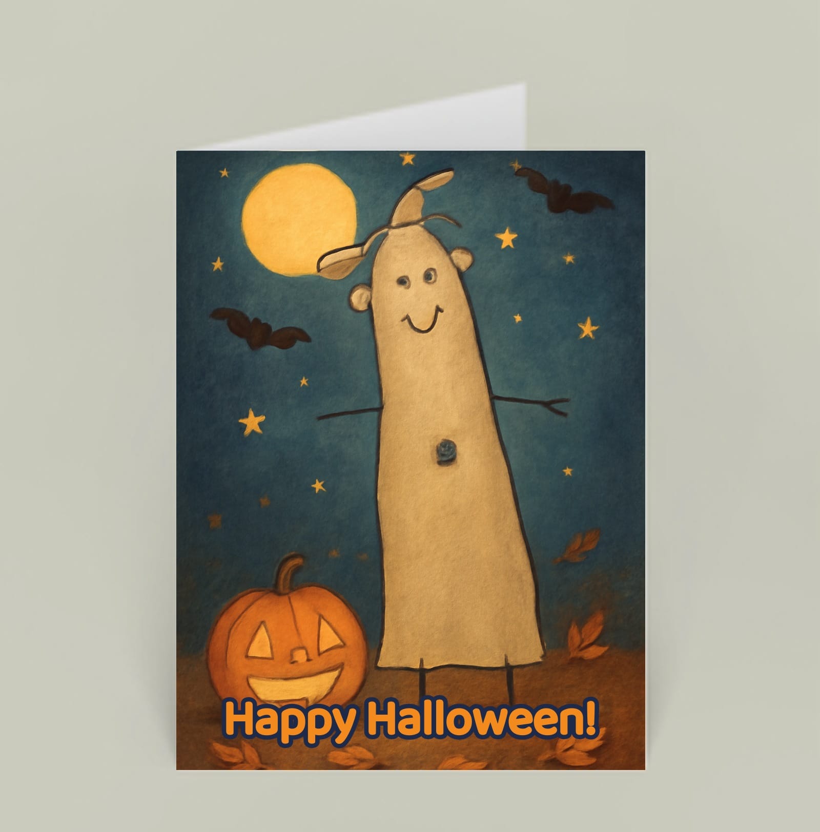 Example: a child's drawing, Holiday Card Packs